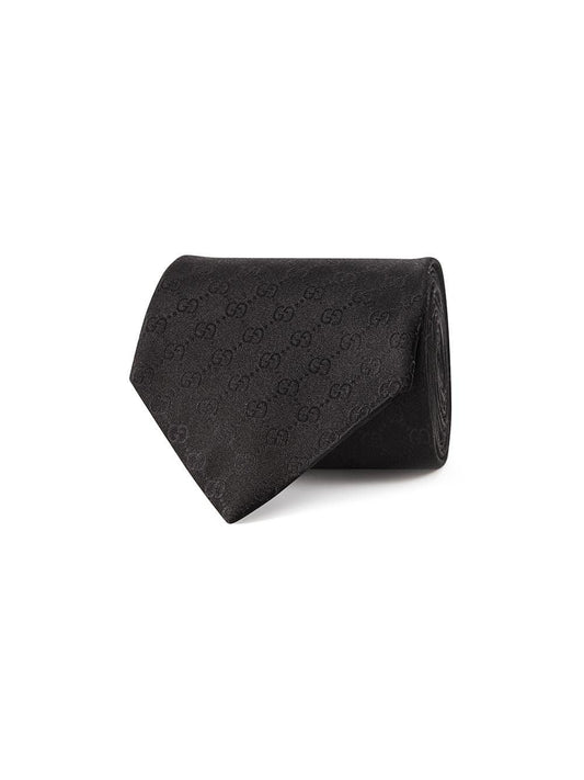 Gucci GG pattern silk tie - UN ATELIER