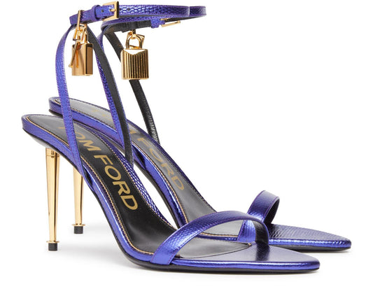 TOM FORD Padlock Pointy Naked Sandals - UN ATELIER