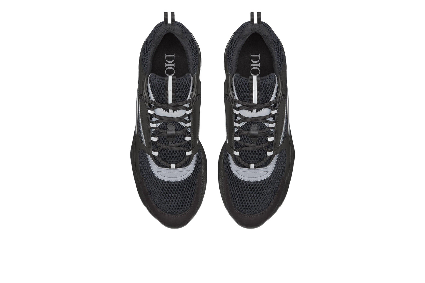 Dior B22 SNEAKER Black Technical Mesh and Smooth Calfskin - UN ATELIER