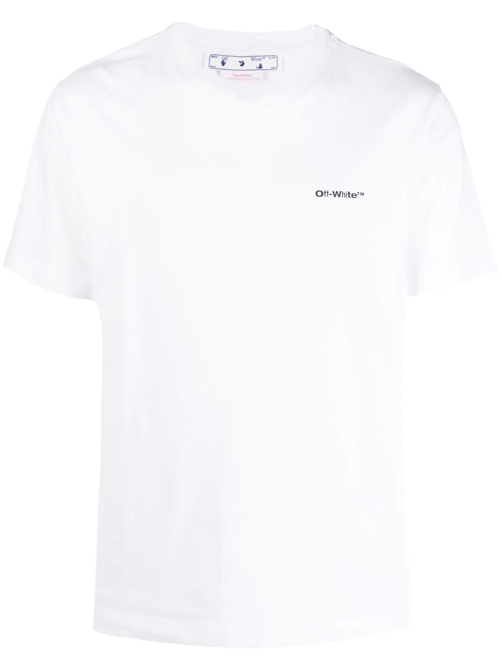 T-shirt en coton Off-White Wave Diag-Stripe