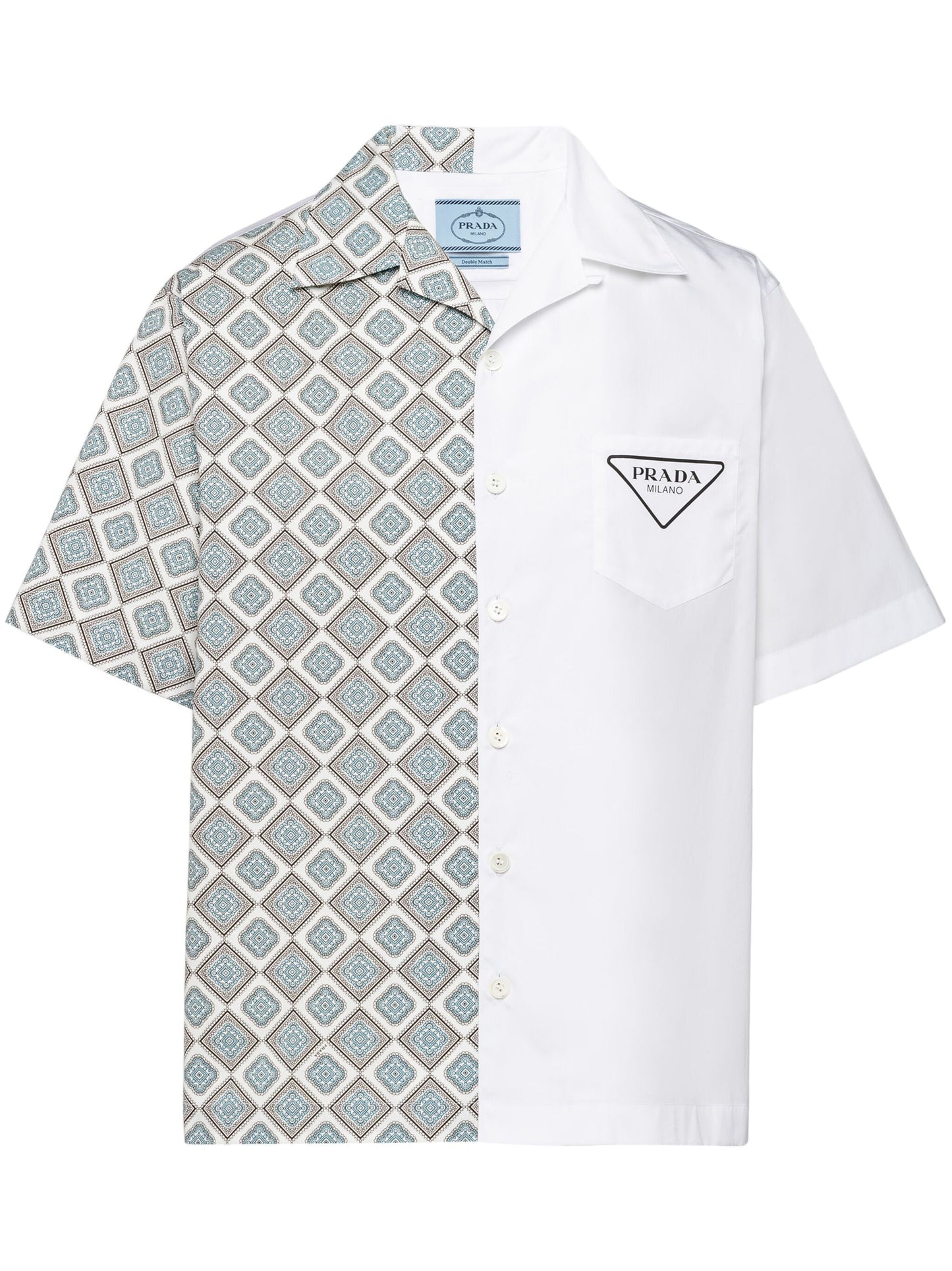 Prada Double Match Cotton Shirt