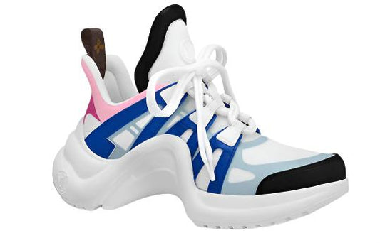 Louis Vuitton LV ARCHLIGHT SNEAKER White/Blue/Pink