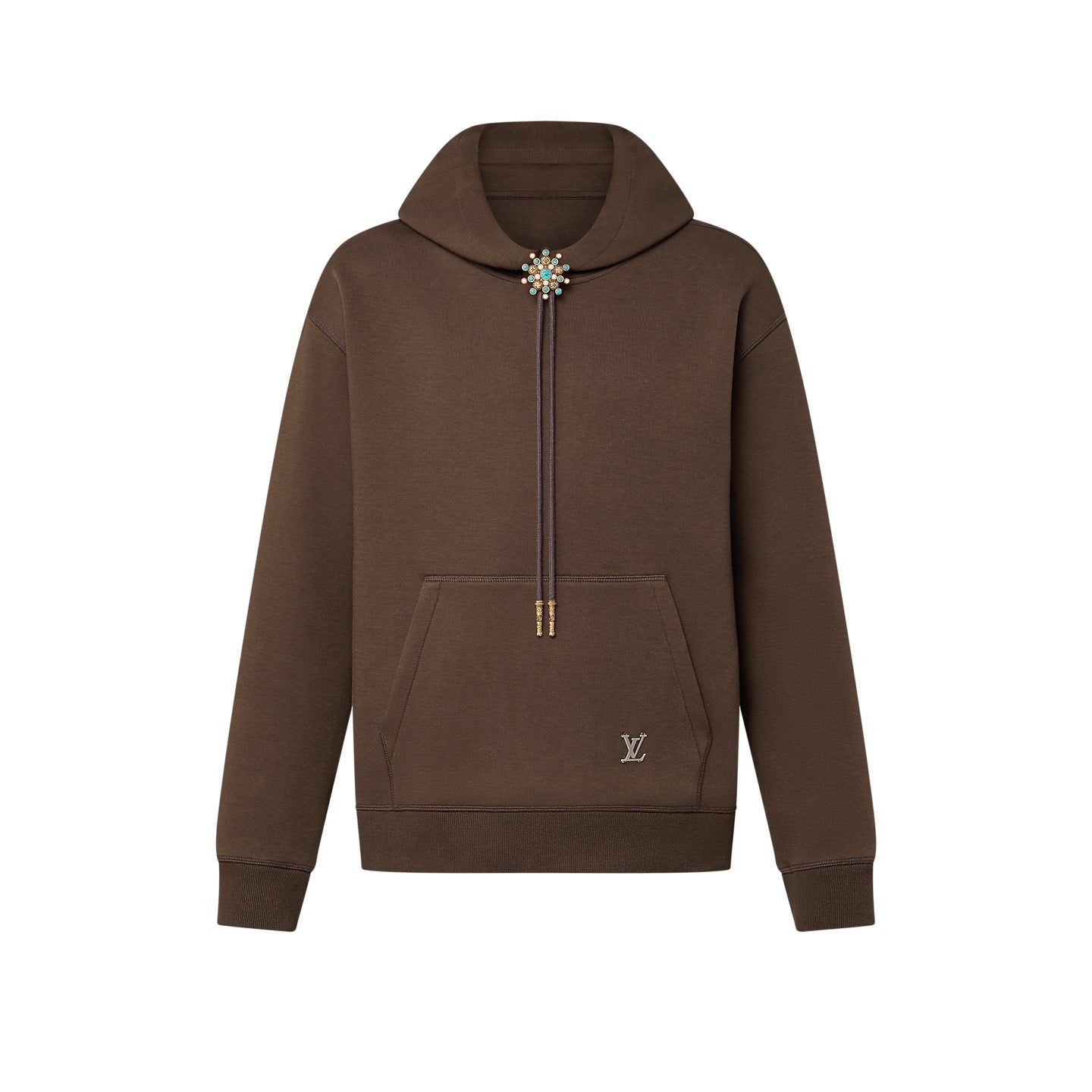 Louis Vuitton Embellished Cotton Hoodie