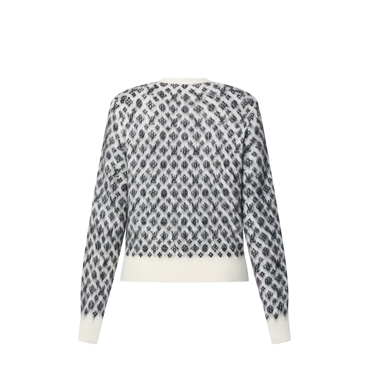 Louis Vuitton Monogram Brushed Knit Cardigan