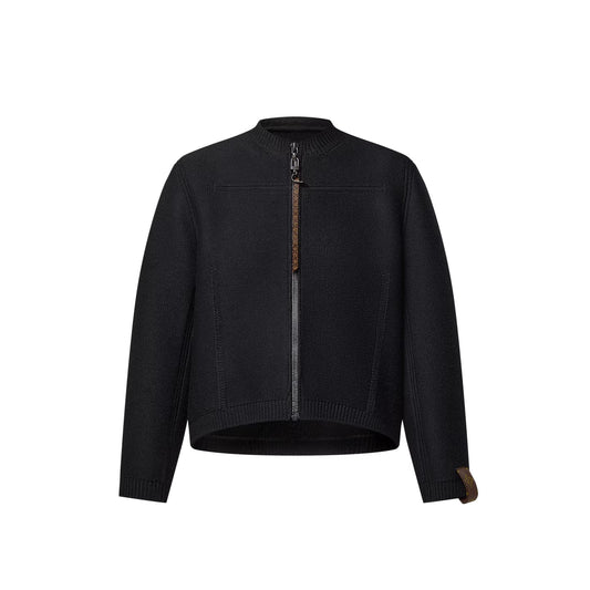 Louis Vuitton Compact Knit Zip-Up Cardigan