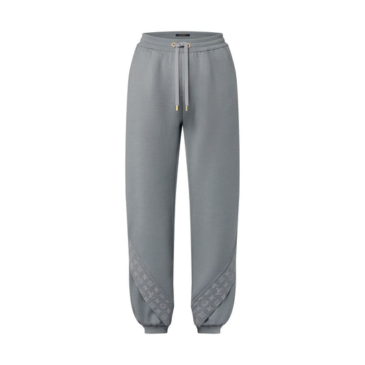 Louis Vuitton Monogram Accent Knit Jogging Pants