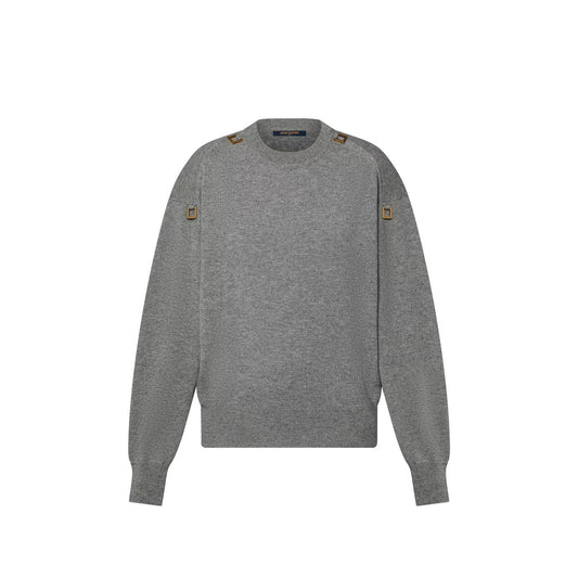 Louis Vuitton D-Ring Detail Cashmere Pullover