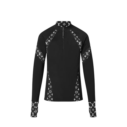 Louis Vuitton Zipped Technical Long-Sleeved Top