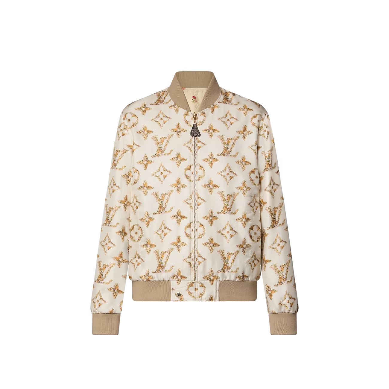 Blouson aviateur réversible à monogramme floral Louis Vuitton