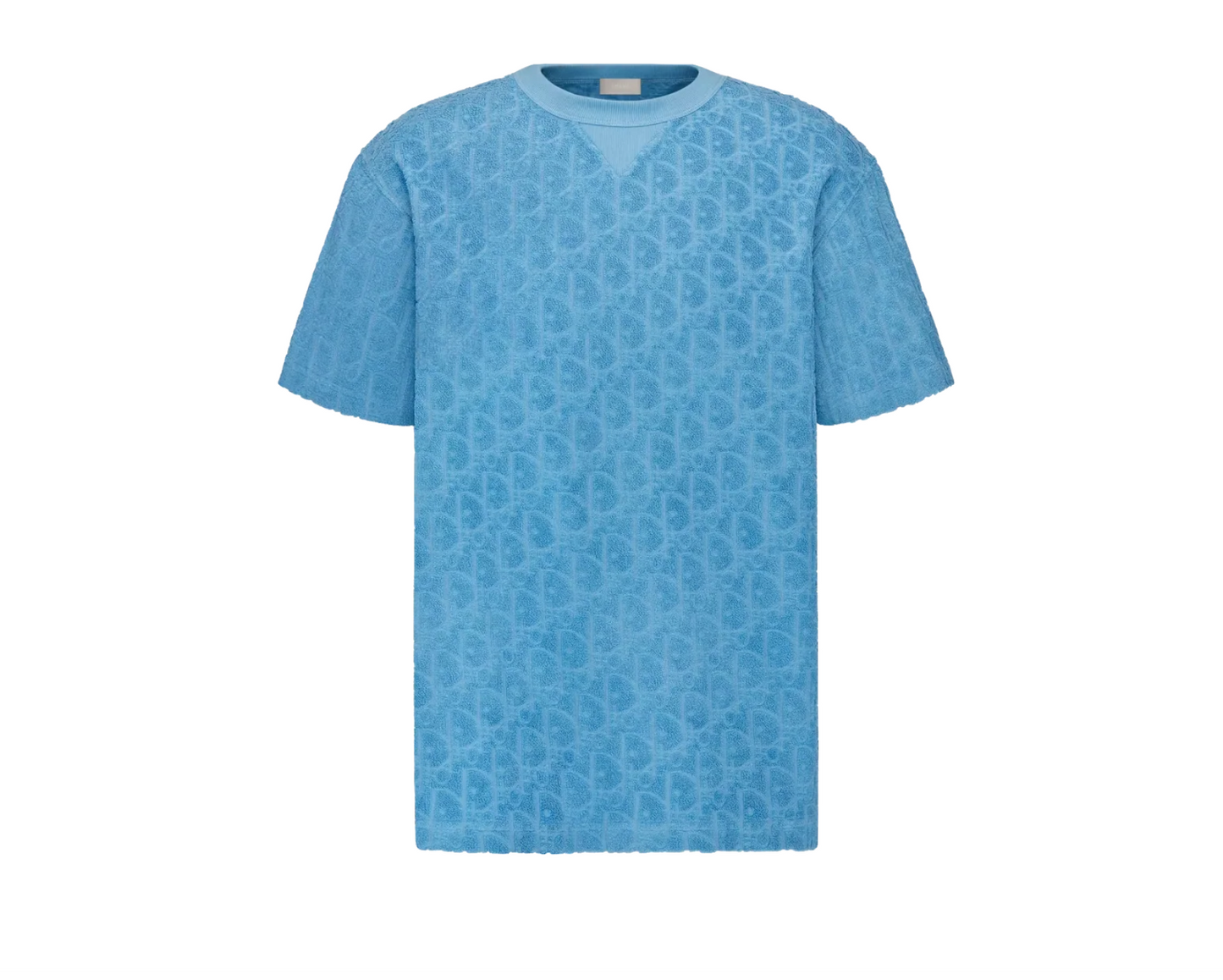 T-SHIRT DIOR OBLIQUE BLEU