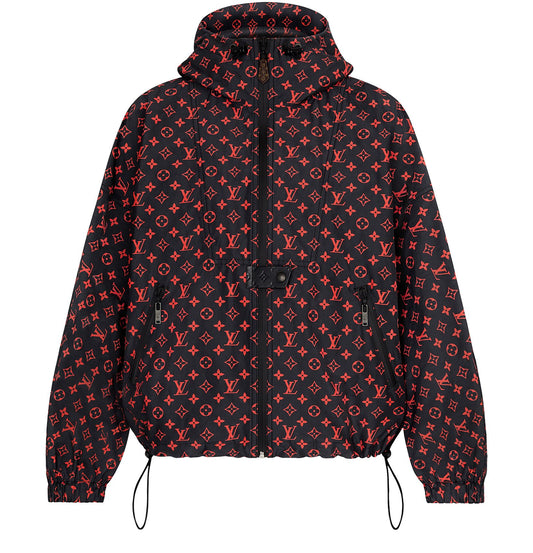 LOUIS VUITTON Parka à capuche sportive déperlante