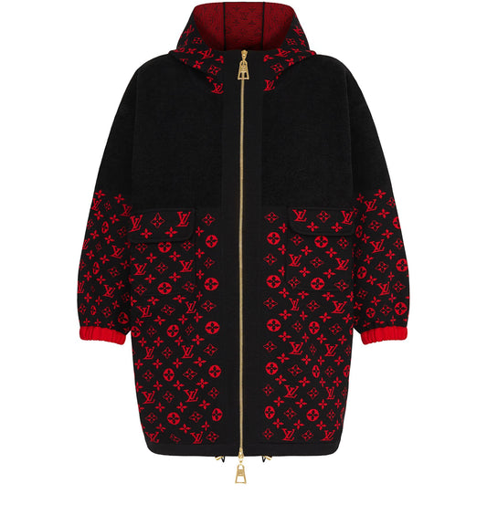 Louis Vuitton Monogram Jacquard Knit Jacket