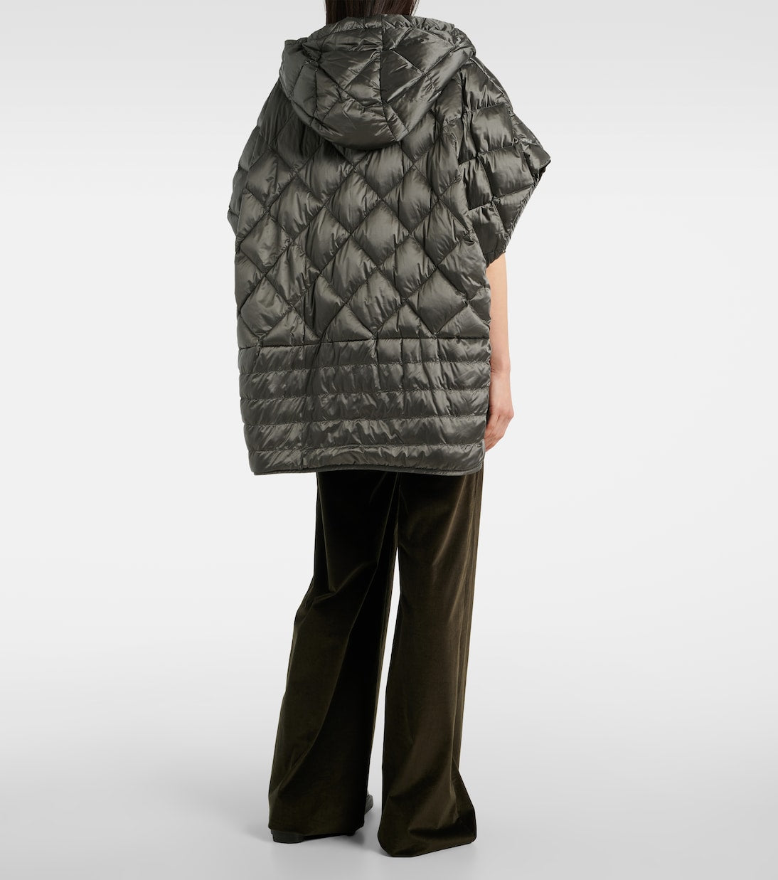 MAX MARA The Cube Treman quilted down cape