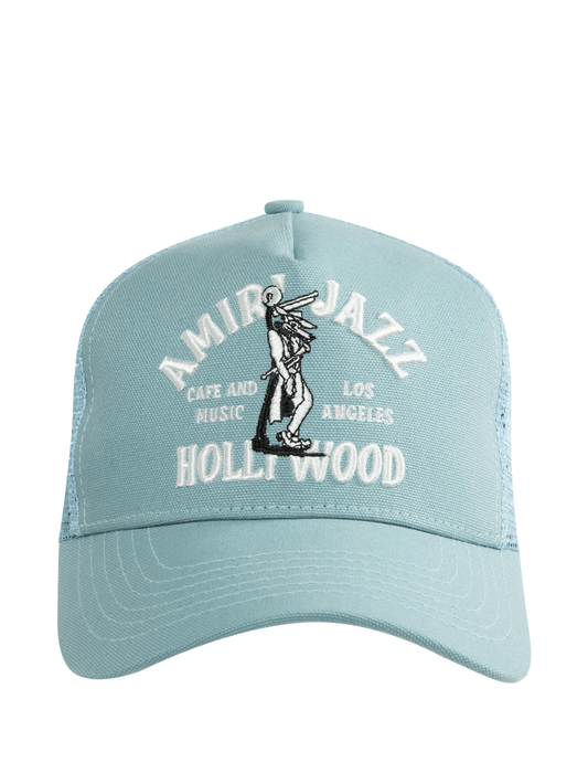 AMIRI Jazz Wolf Trucker cap