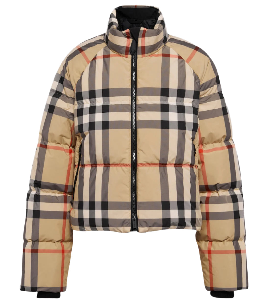 Burberry Check puffer jacket