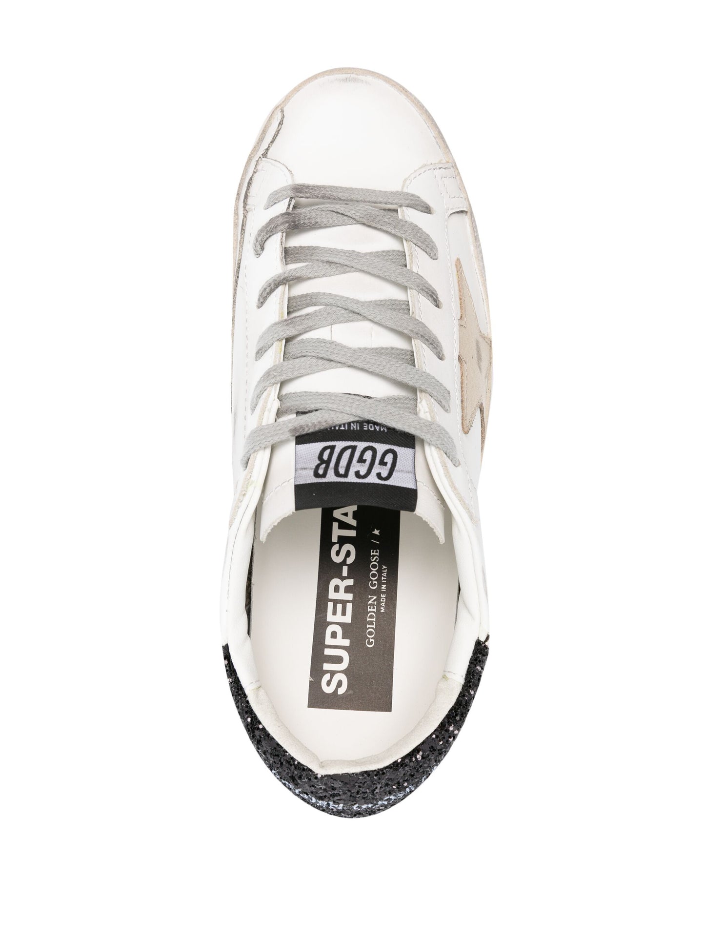 Golden Goose Super-Star glittered sneakers