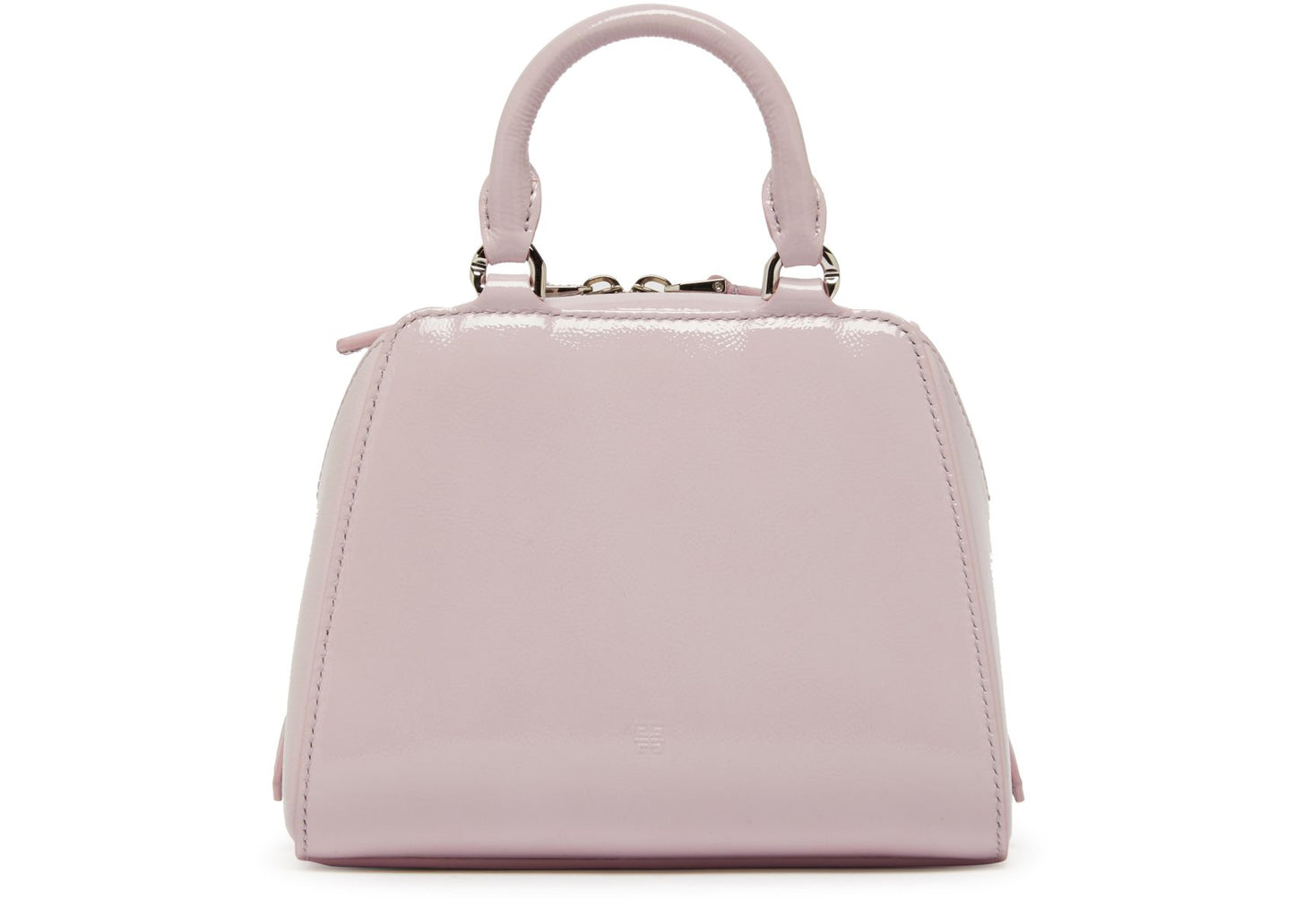 GIVENCHY Nano Antigona Cube bag in patent leather with charm