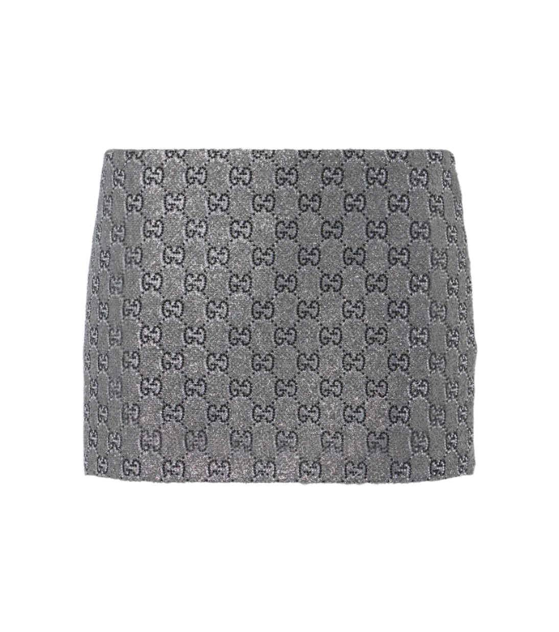 GUCCI GG lamé miniskirt