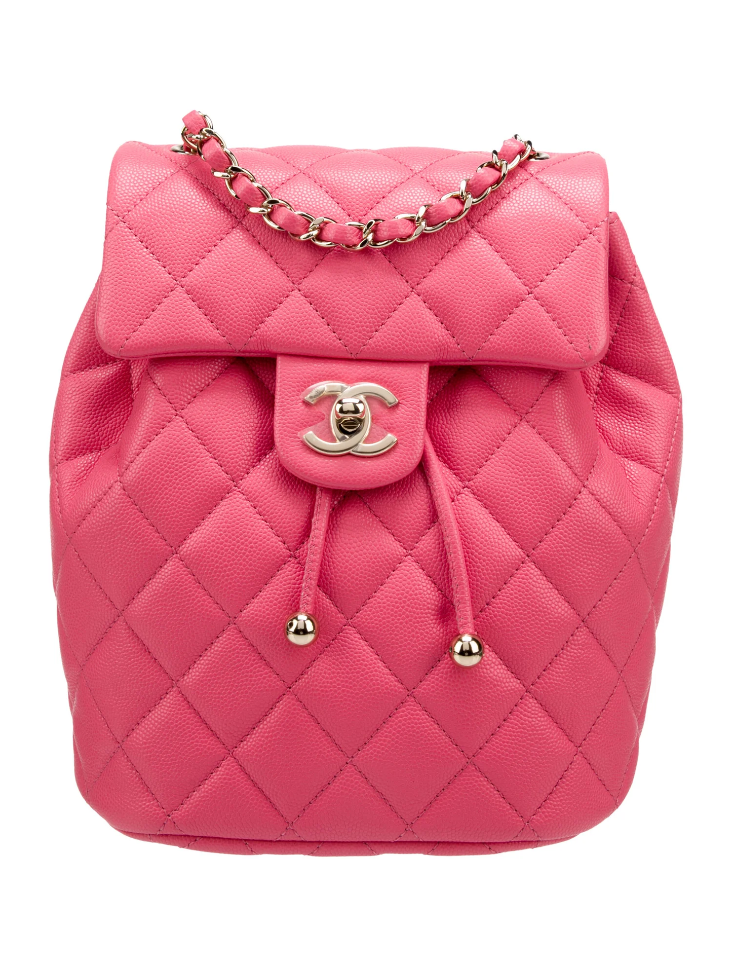 Chanel Caviar Quilted Small Urban Spirit Backpack Pink