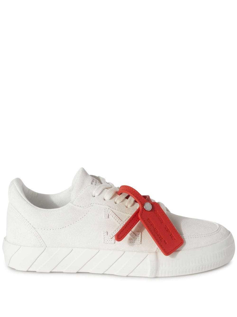 Off-White Low Vulcanized suede sneakers