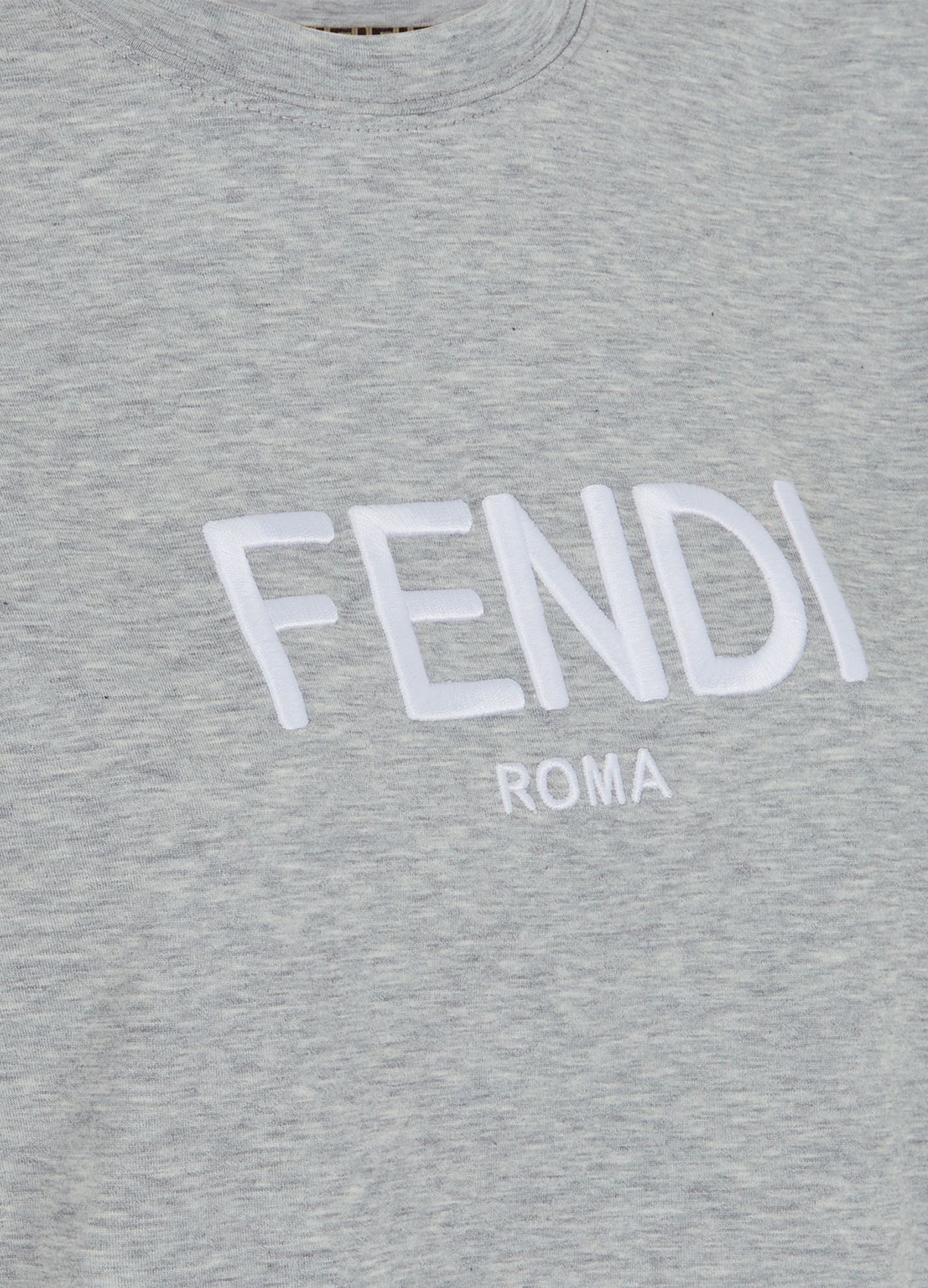 FENDI Regular-fit T-shirt with crew neck