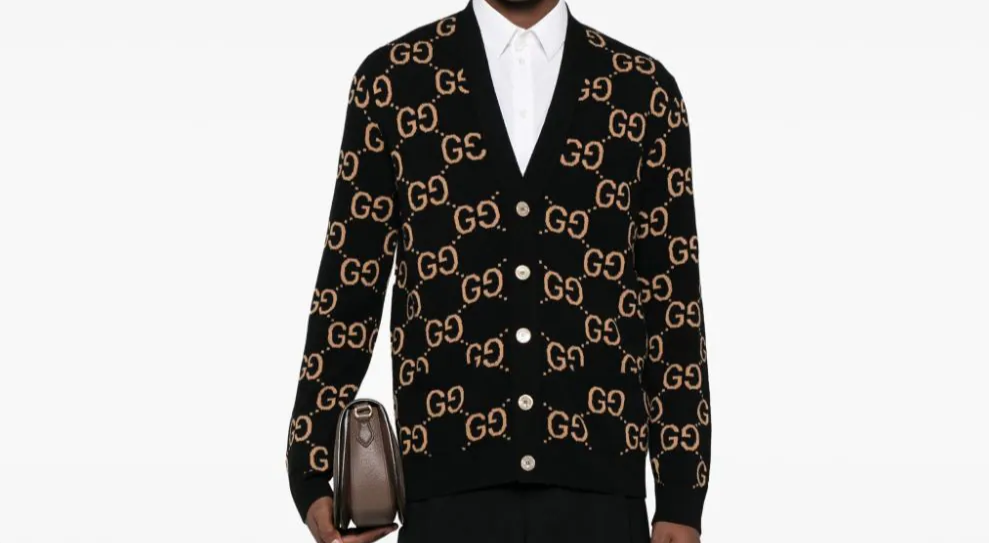 Gucci GG-motif wool cardigan