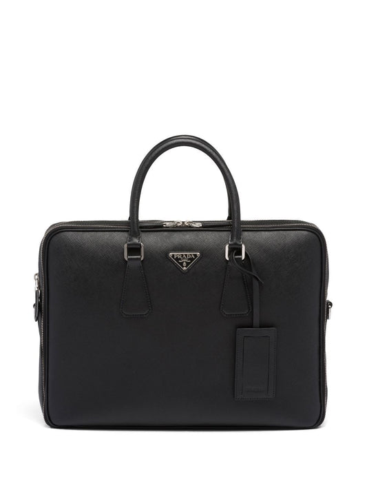 Prada Saffiano leather briefcase