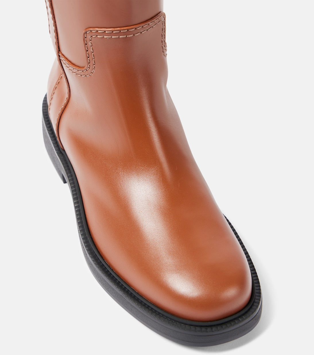 TOD'S T Timeless leather knee-high boots