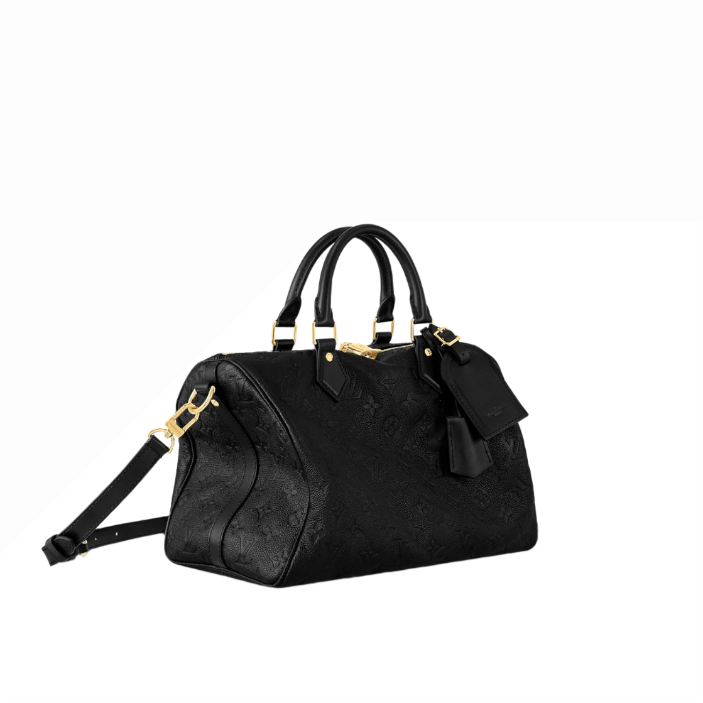 Louis Vuitton LV Soft Speedy 30 Monogram Empreinte Noir