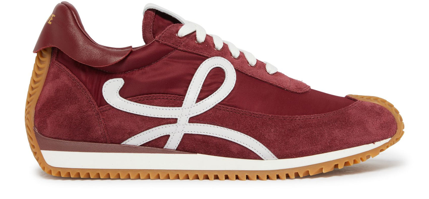 LOEWE Flow Runner sneakers in nylon and suede calfskin