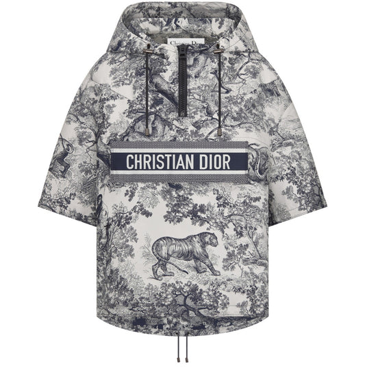 DIOR Dioriviera Short-Sleeved Hooded Short Anorak Jacket