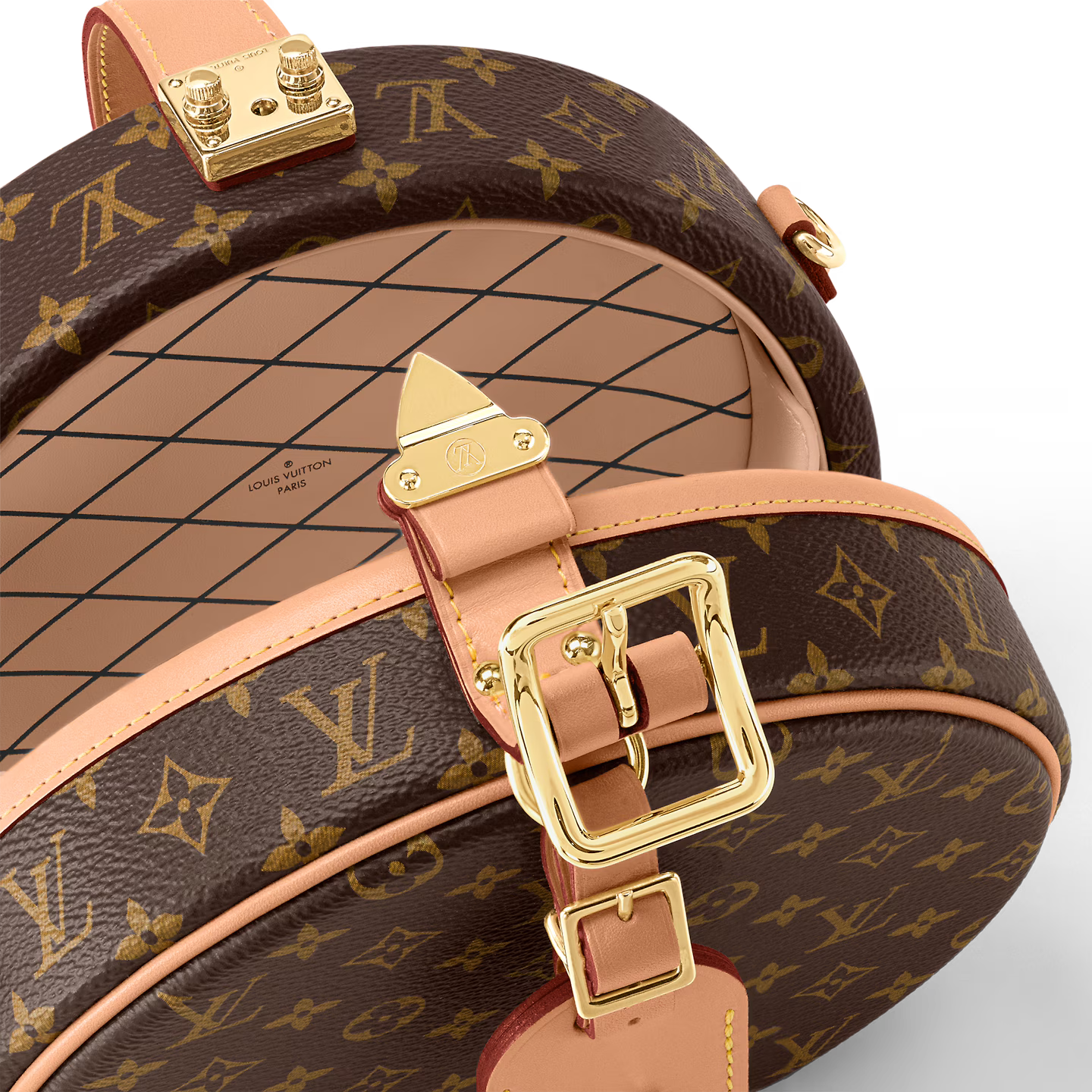 LOUIS VUITTON  Monogram Boite Chapeau Souple PM Bag