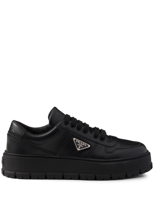 Prada leather sneakers