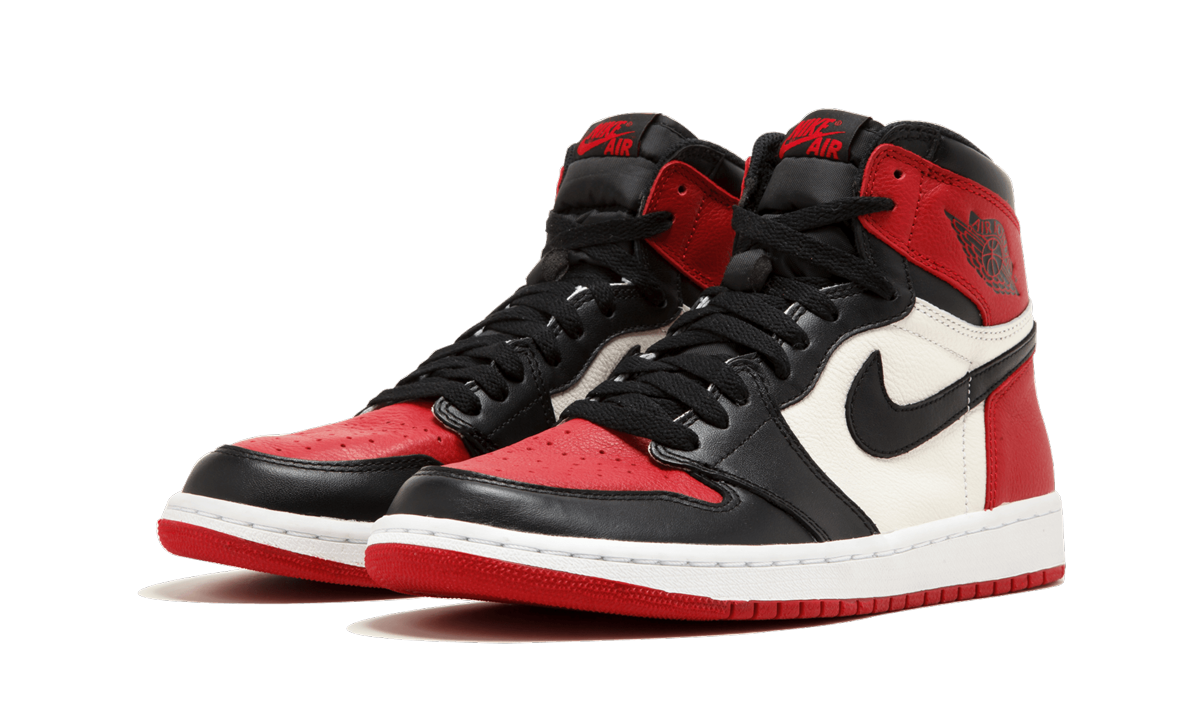 AIR JORDAN 1 RETRO HIGH OG 'BRED TOE'