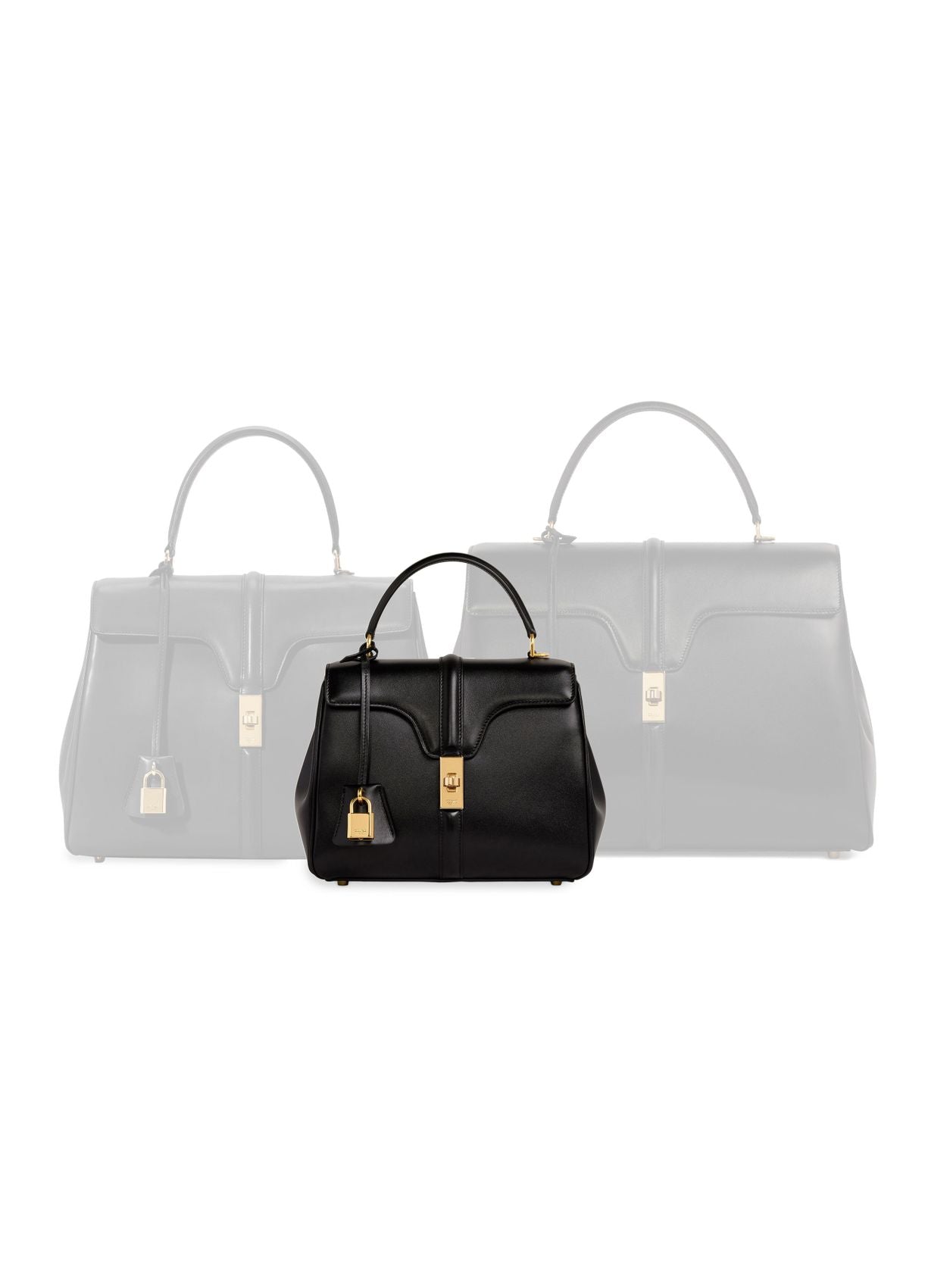 CELINE Small 16 Bag In Satiny Calfskin