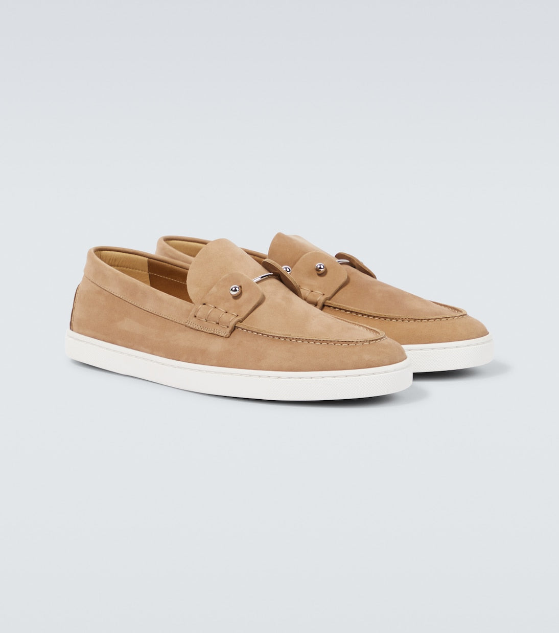 Christian Louboutin Chambeliboat leather boat shoes