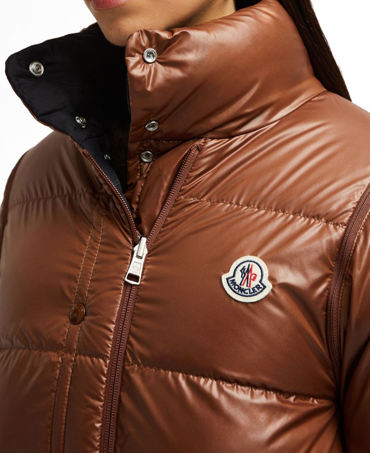 Women's MONCLER Moncler Verone reversible short down jacket