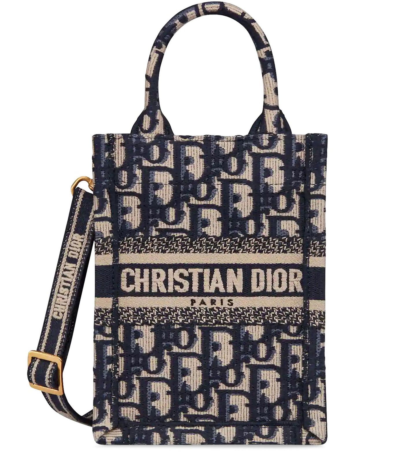 DIOR Mini Dior Book Tote Phone Bag