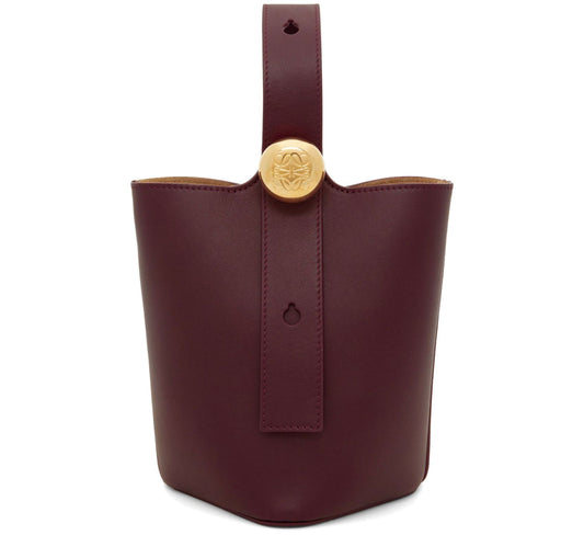 LOEWE Mini Pebble bucket bag