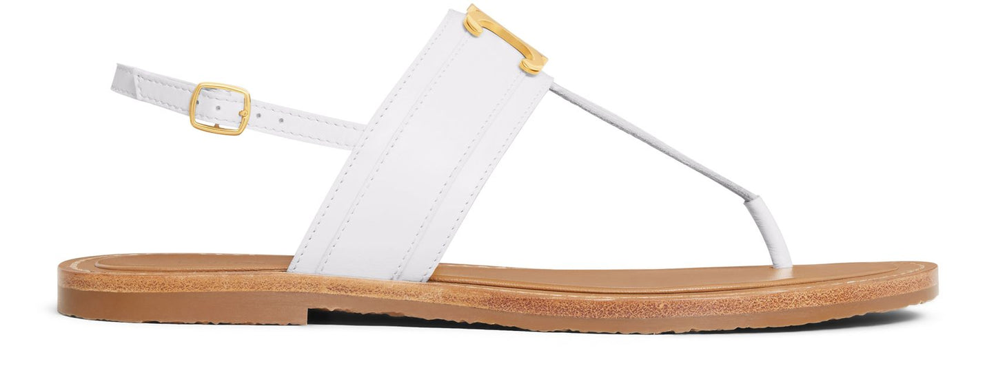 CELINE Lympia Triomphe in calfskin sandals