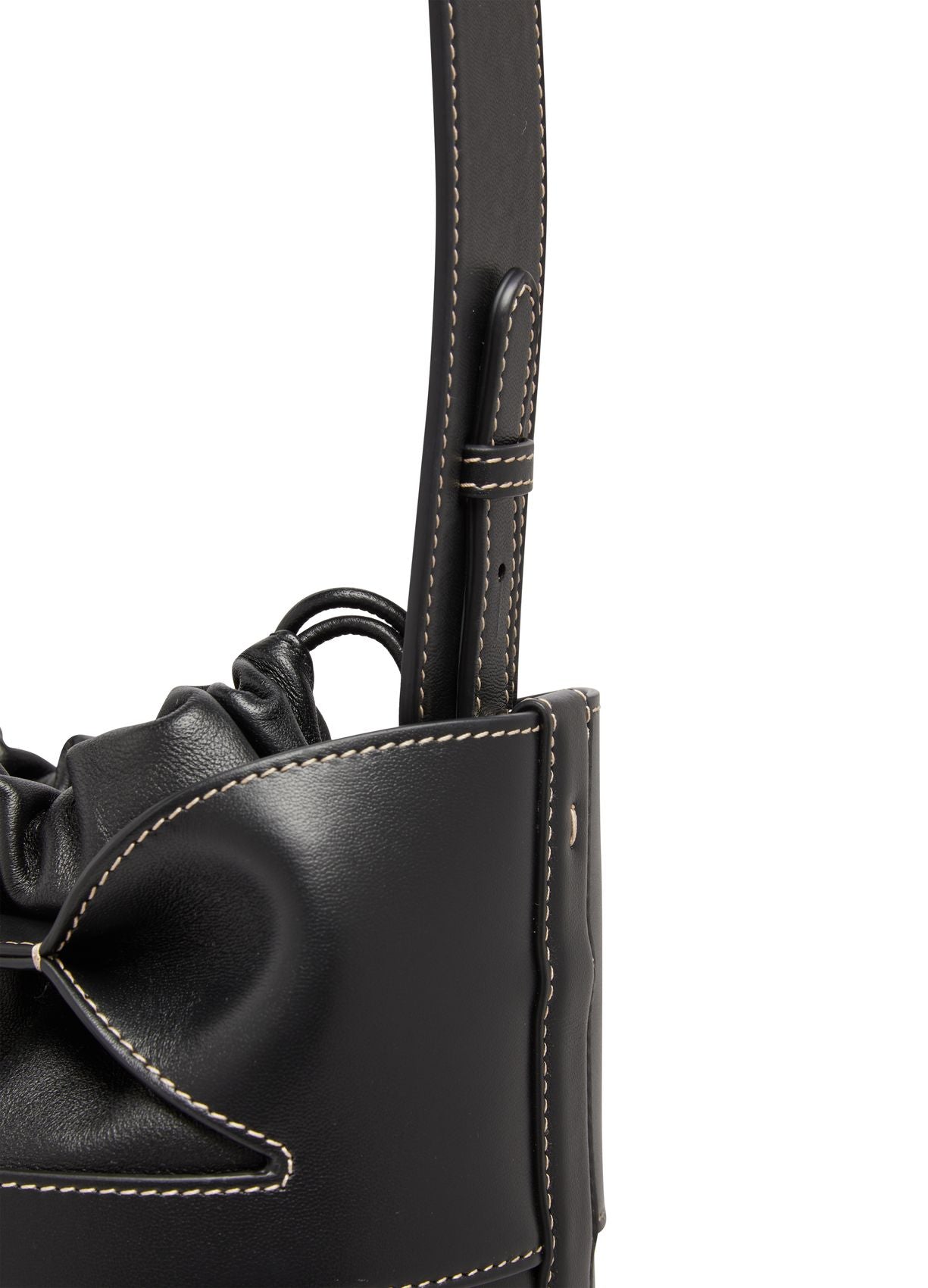 ALEXANDER MCQUEEN The Bow bucket bag