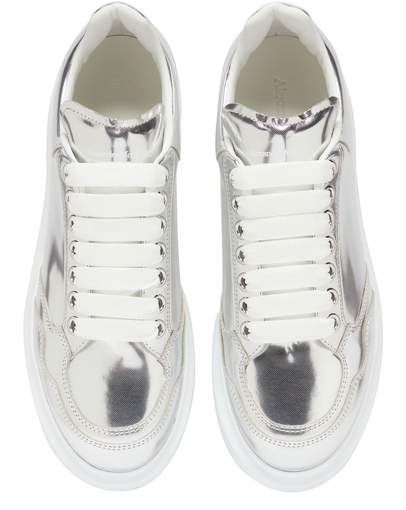 ALEXANDER MCQUEEN Oversized sneakers  silver