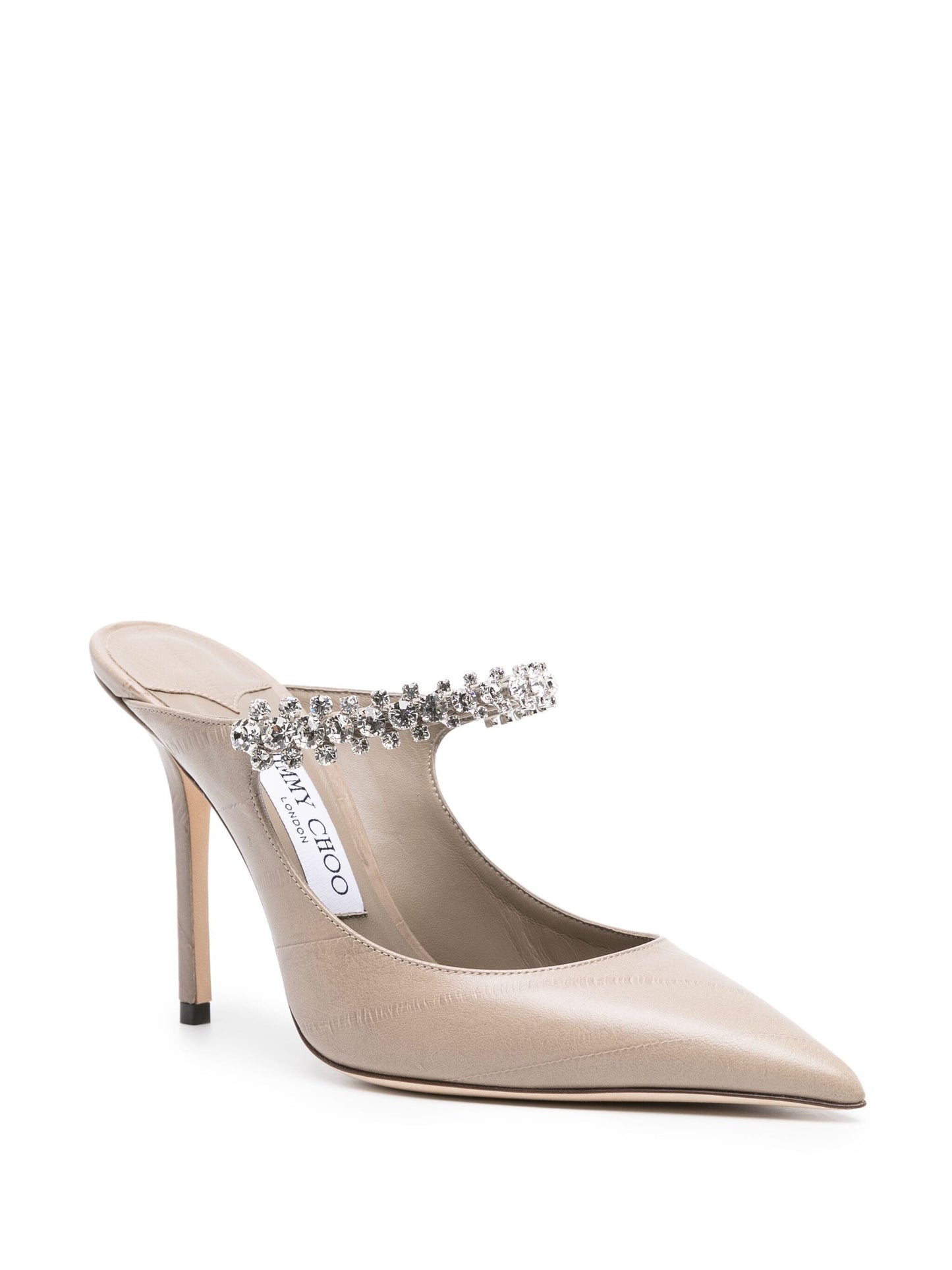 Jimmy Choo Bing 100mm leather mules