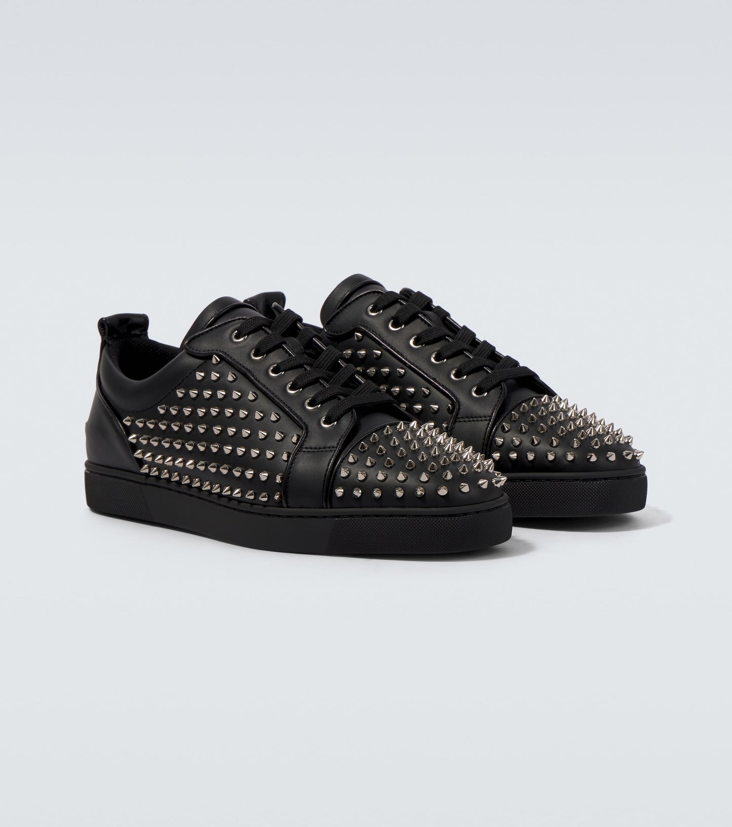 Christian Louboutin Louis Spikes Junior leather sneakers