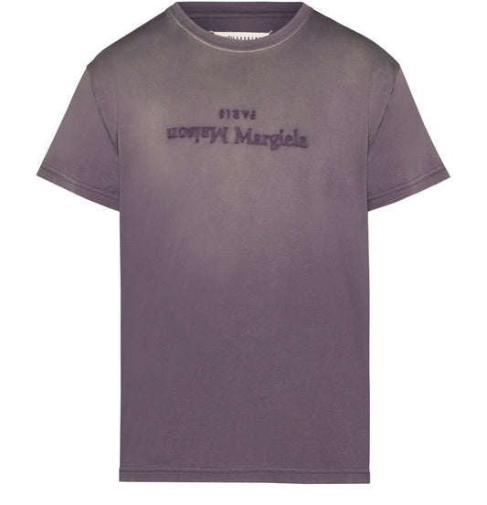 MAISON MARGIELA Camiseta con logo invertido