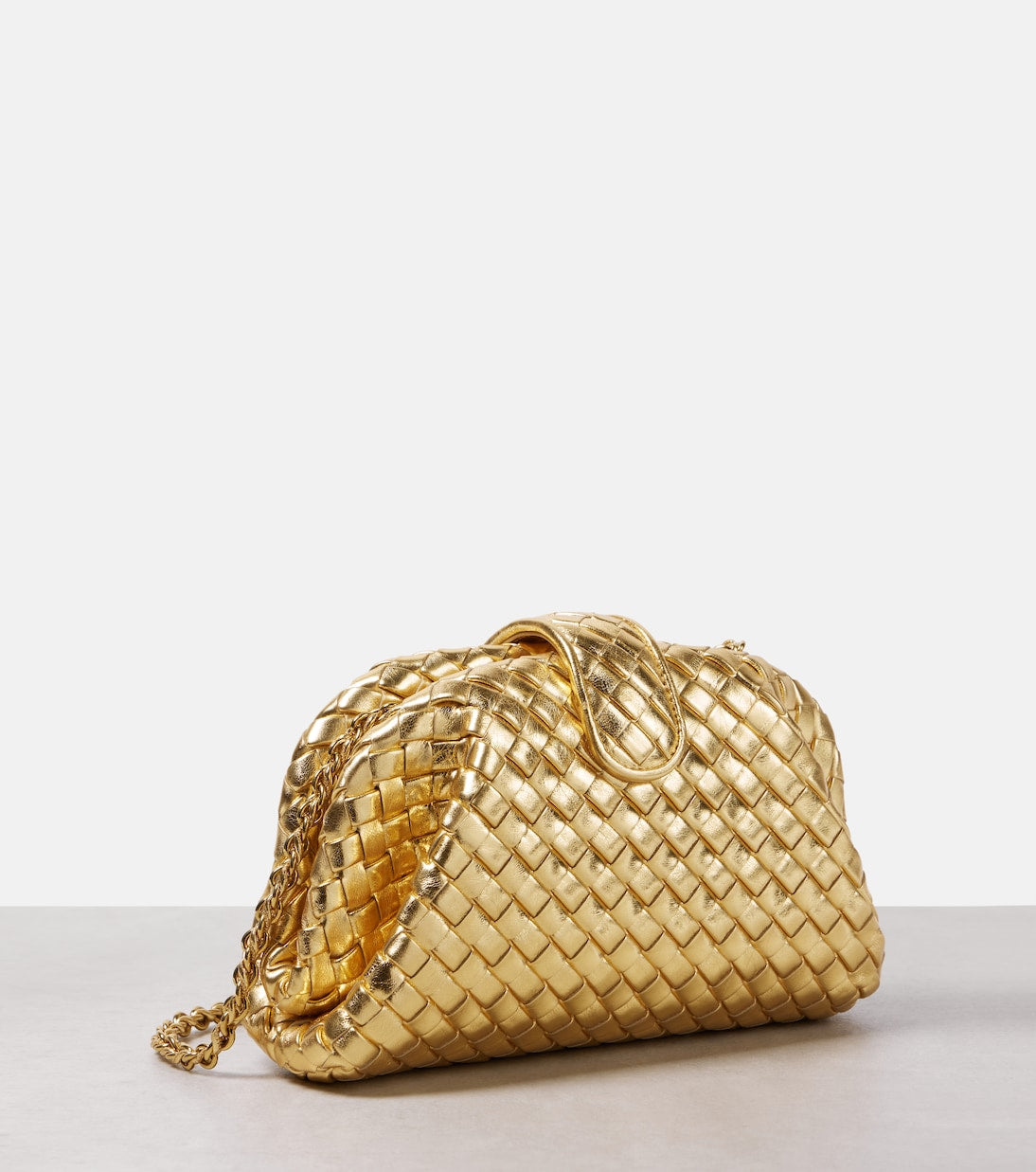 BOTTEGA VENETA Lauren 1980 Intrecciato Small leather clutch