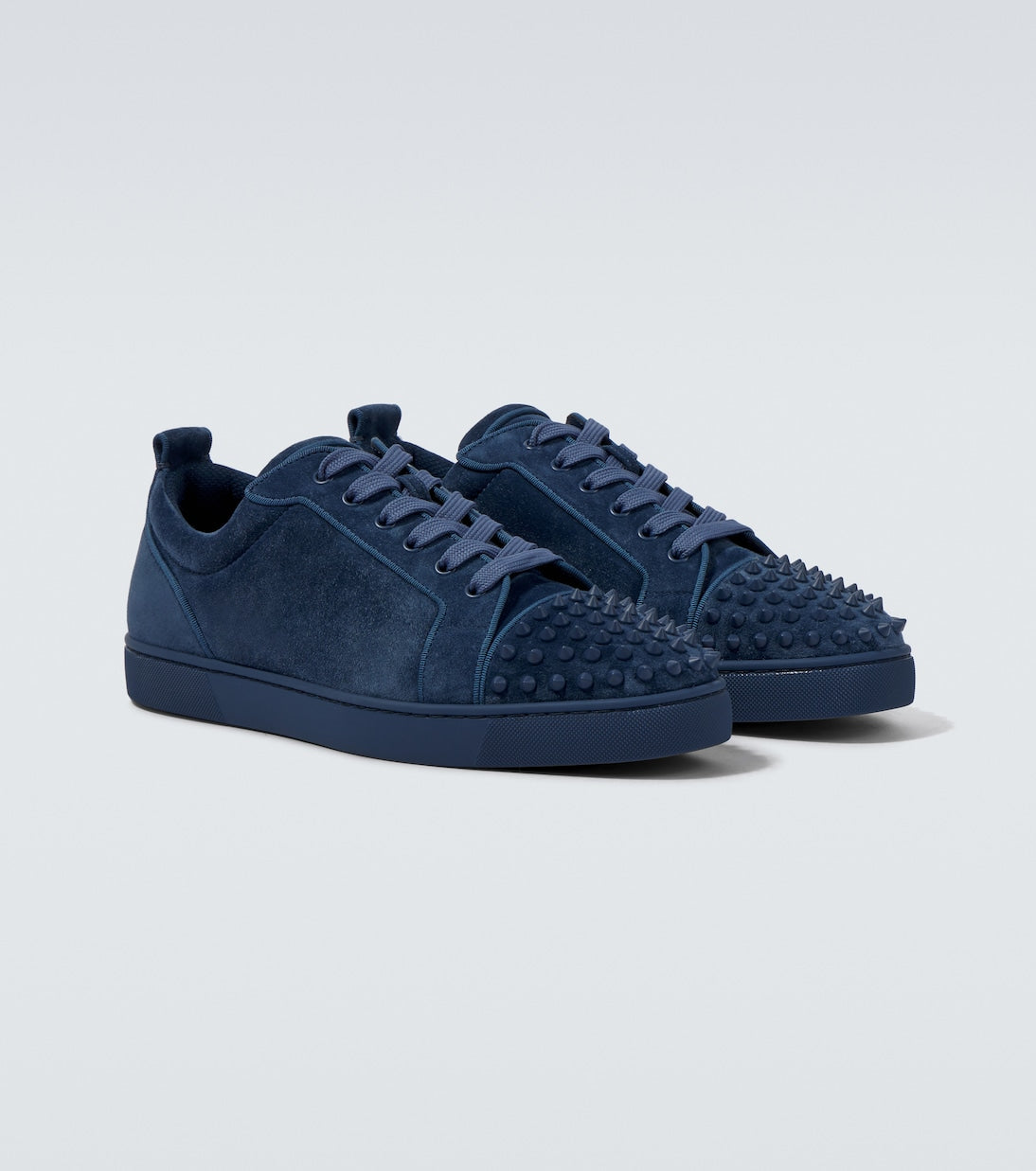 Christian Louboutin Louis Junior Spikes suede sneakers