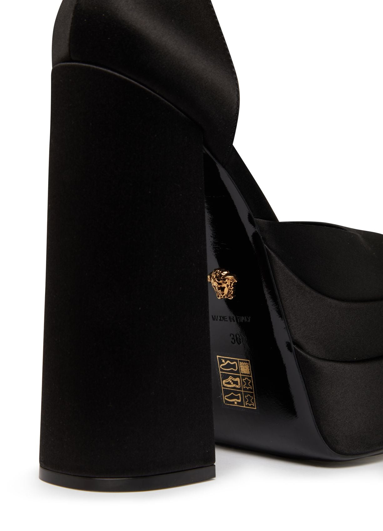 VERSACE Medusa aevitas platform pumps