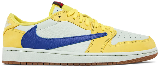 2024 Travis Scott x Air Jordan 1 Retro Low OG SP 'Canary' Sneakers