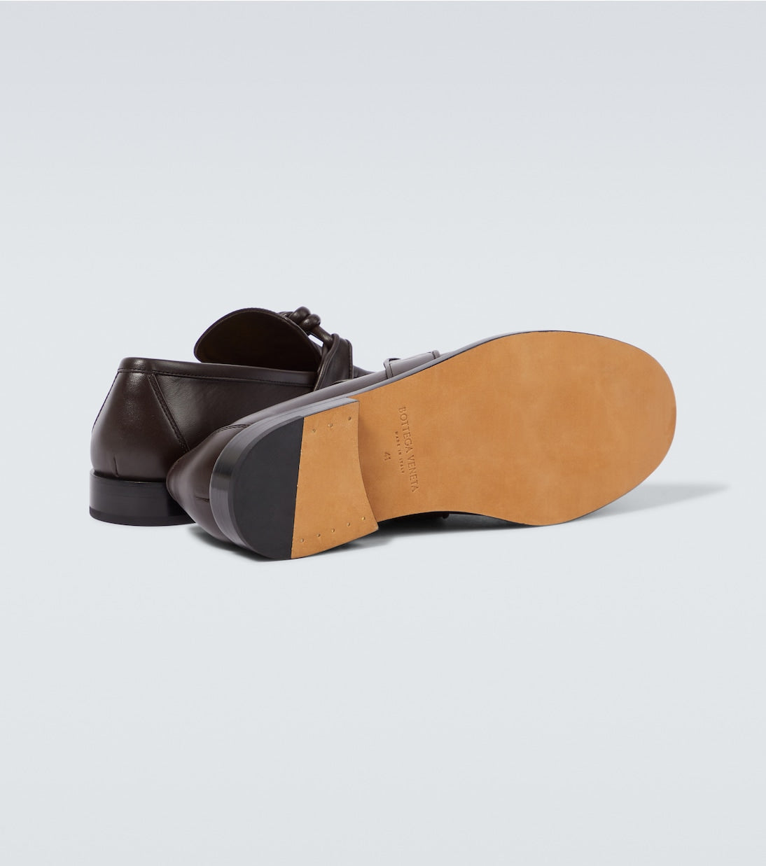 Bottega Veneta Astaire leather loafers